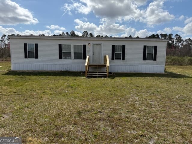 4 bedroom, 2 bathroom, 1,664 sq ft manufactured home,mobile home sold at 161 Leslie Road, Hazlehurst, GA 31539