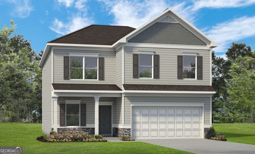 4 bedroom, 2.5 bathroom, 2,565 sq ft single family residence for sale at 550 Grover Street, Hoschton, GA 30548 — photo 1 of 45