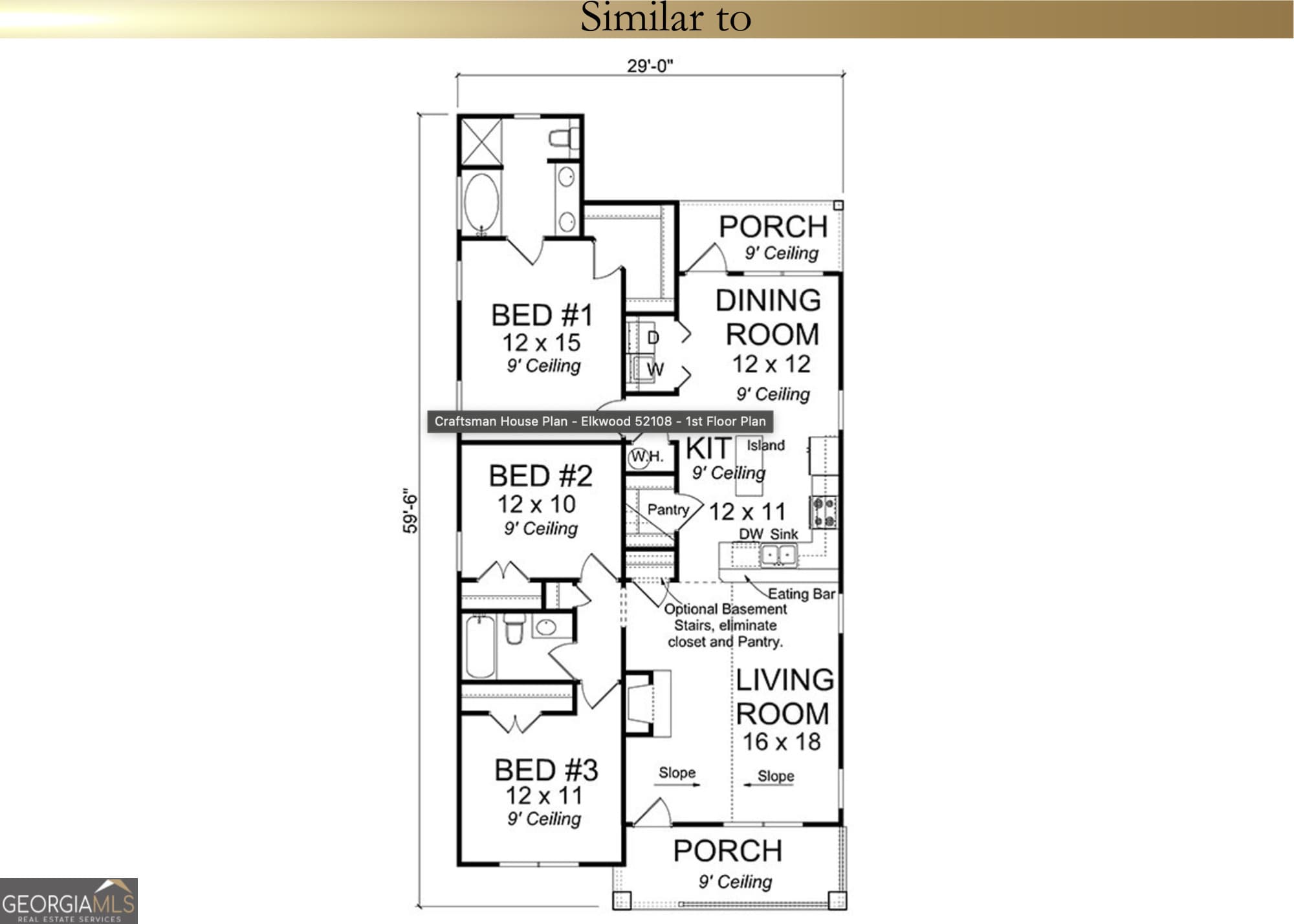 3 bedroom, 2 bathroom, 1,397 sq ft single family residence for sale at 3923 Shearwater Drive, Macon, GA 31206 — photo 3