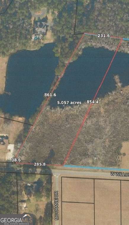 residential lot for sale at 150 W Willow Lake Drive, Metter, GA 30439 — photo 3