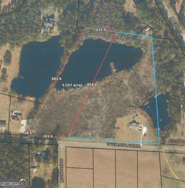 residential lot for sale at 150 W Willow Lake Drive, Metter, GA 30439 — photo 4