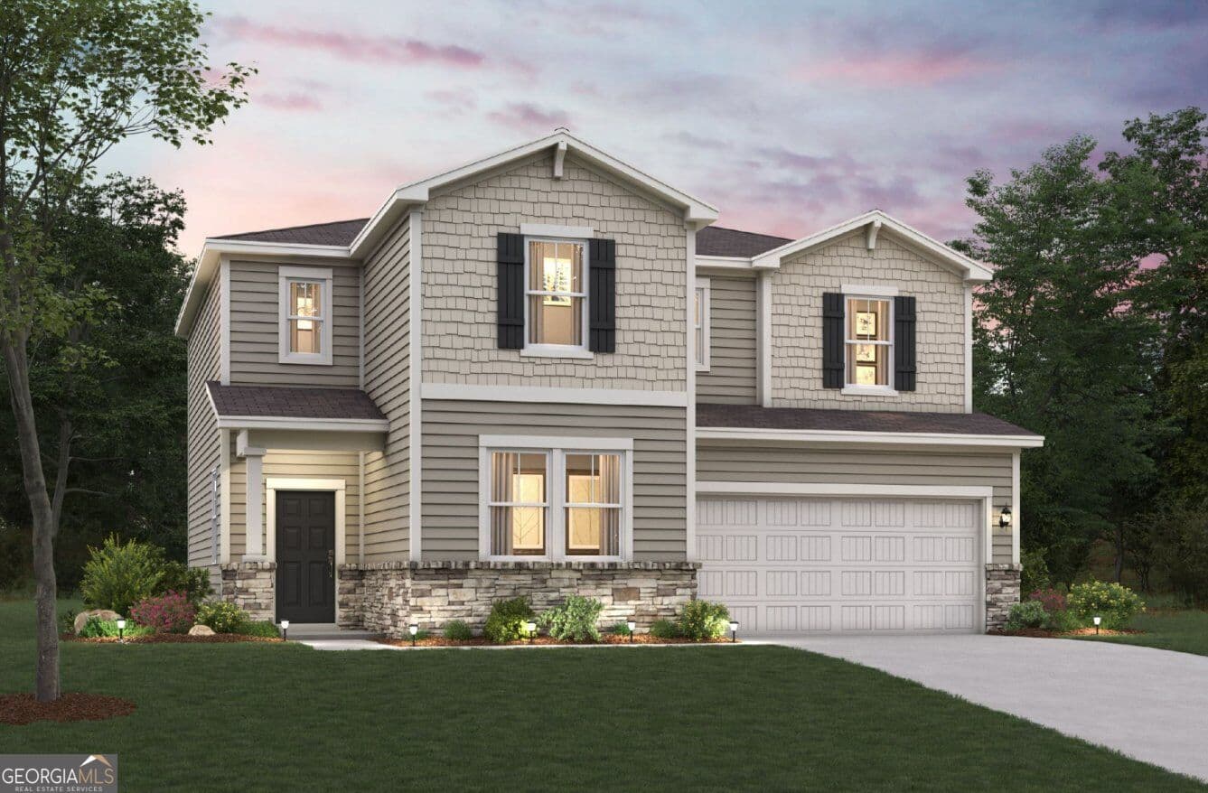 5 bedroom, 4 bathroom, 2,343 sq ft single family residence for sale at 8031 Dickens Drive, Fairburn, GA 30213 — photo 2