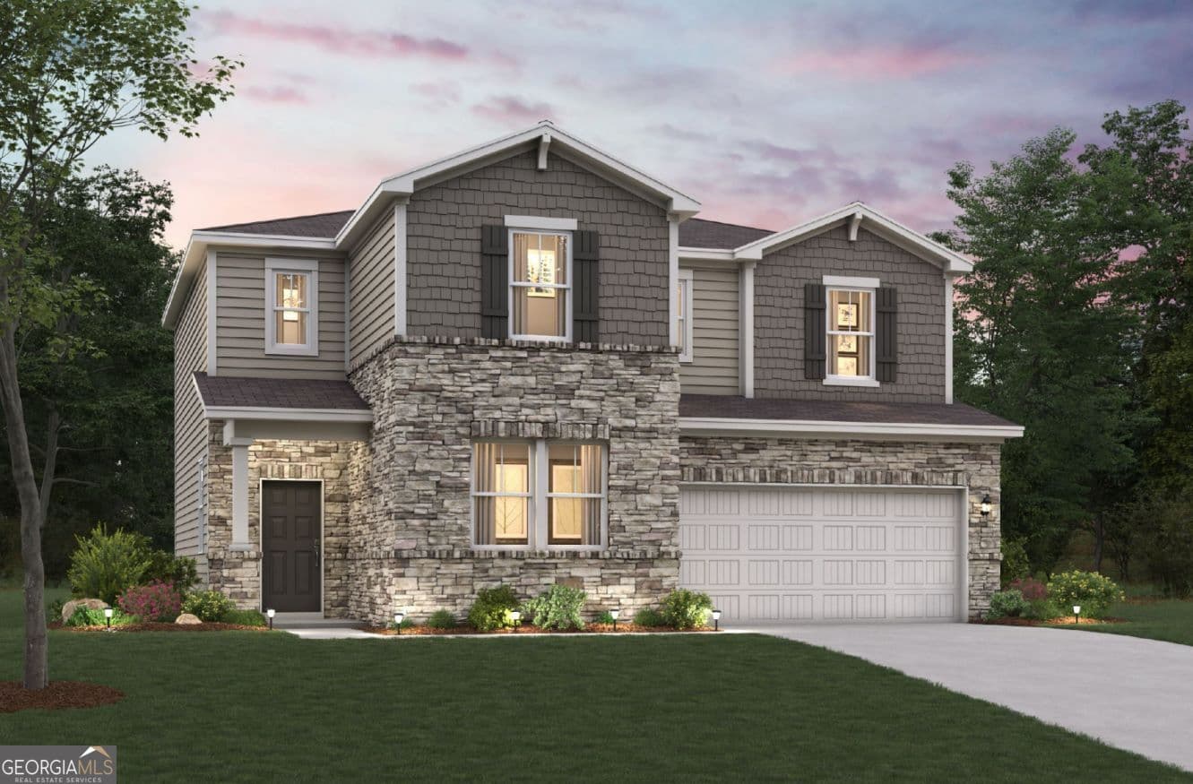 5 bedroom, 4 bathroom, 2,343 sq ft single family residence for sale at 8031 Dickens Drive, Fairburn, GA 30213 — photo 1 of 30
