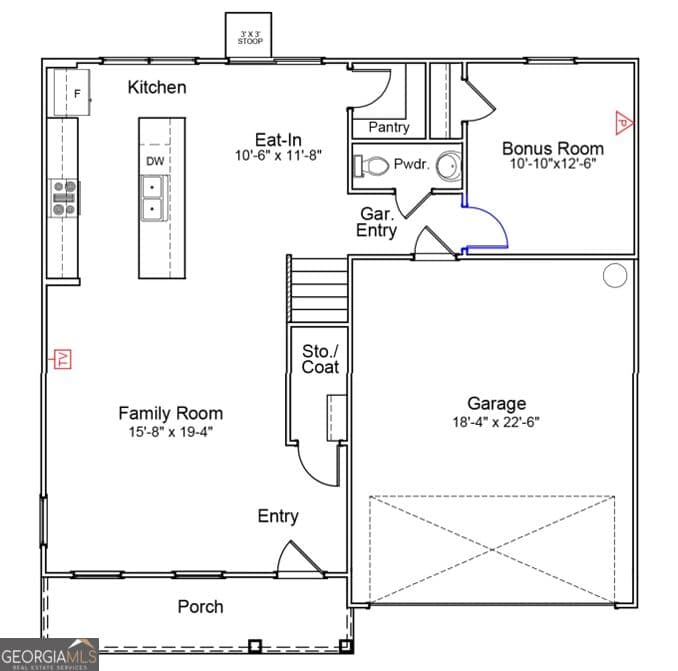 4 bedroom, 2.5 bathroom, 2,255 sq ft single family residence for sale at 118 Zinnia Row, Statesboro, GA 30458 — photo 2
