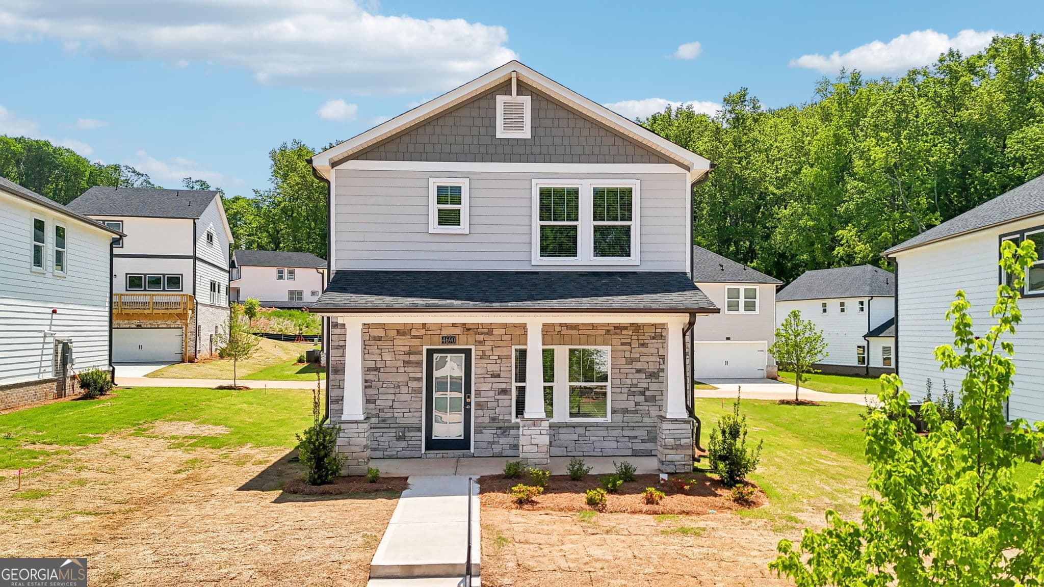 3 bedroom, 2.5 bathroom, 1,633 sq ft single family residence sold at 4690 Hemingway Trail, Cumming, GA 30041