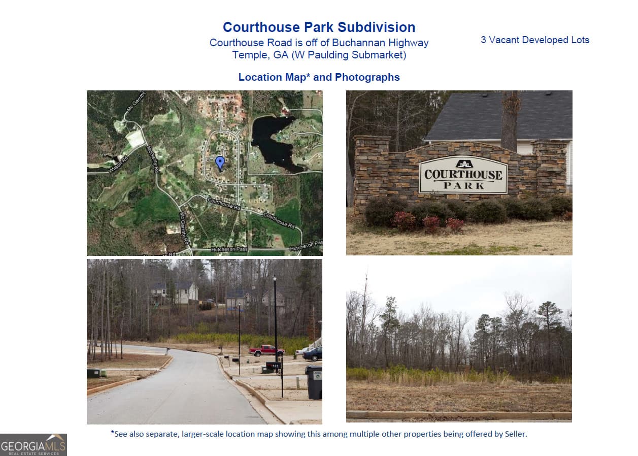 residential lot for sale at 0 Courthouse Park Drive, Temple, GA 30179 — photo 3