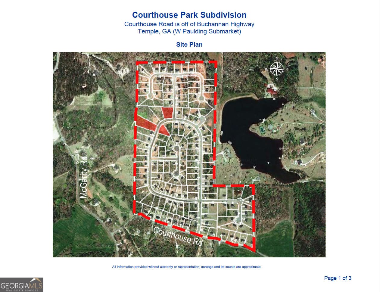 residential lot for sale at 0 Courthouse Park Drive, Temple, GA 30179 — photo 1 of 3