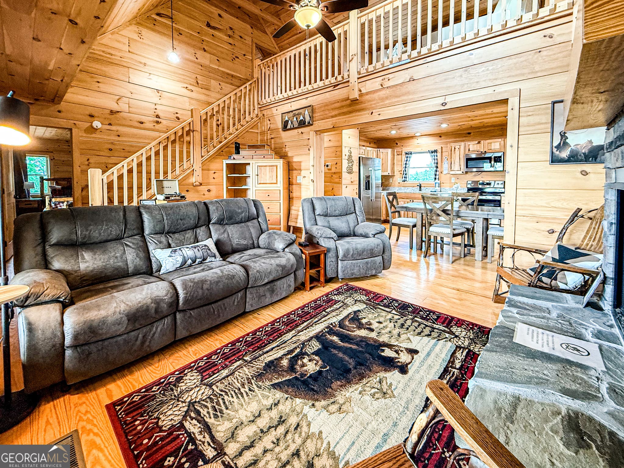 3 bedroom, 3 bathroom, 1,693 sq ft cabin,single family residence for sale at 216 Eagle Talon Trail, Sautee Nacoochee, GA 30571 — photo 9
