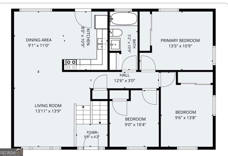 5 bedroom, 2 bathroom, 2,106 sq ft single family residence for sale at 5954 Baywood Lane, Riverdale, GA 30296 — photo 9