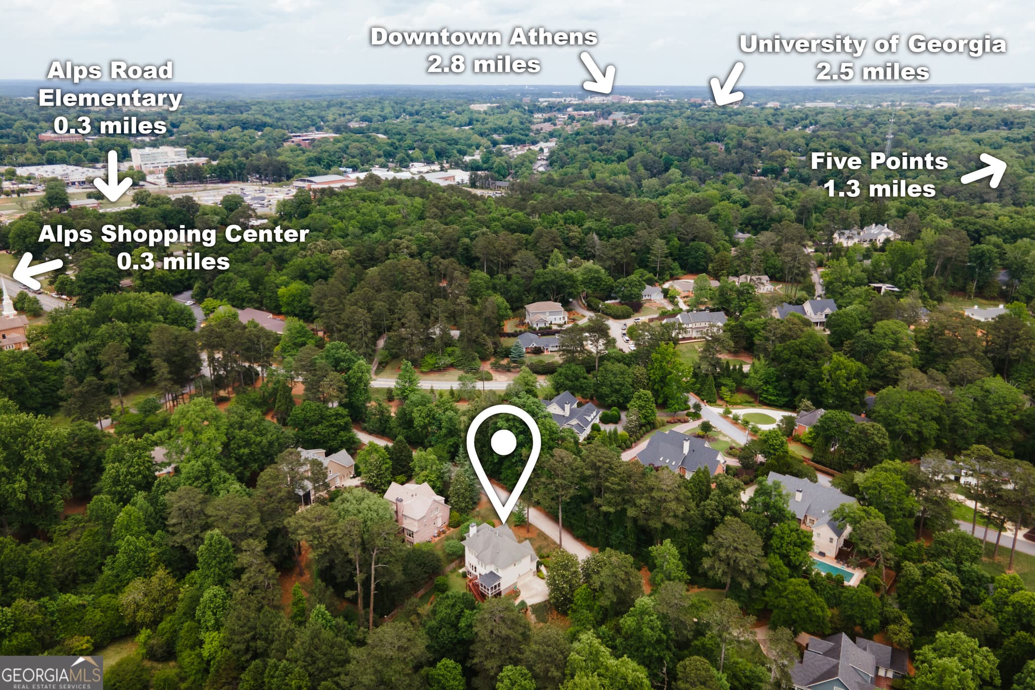 4 bedroom, 4 bathroom, 3,396 sq ft single family residence for sale at 240 Beech Creek Road, Athens, GA 30606 — photo 3