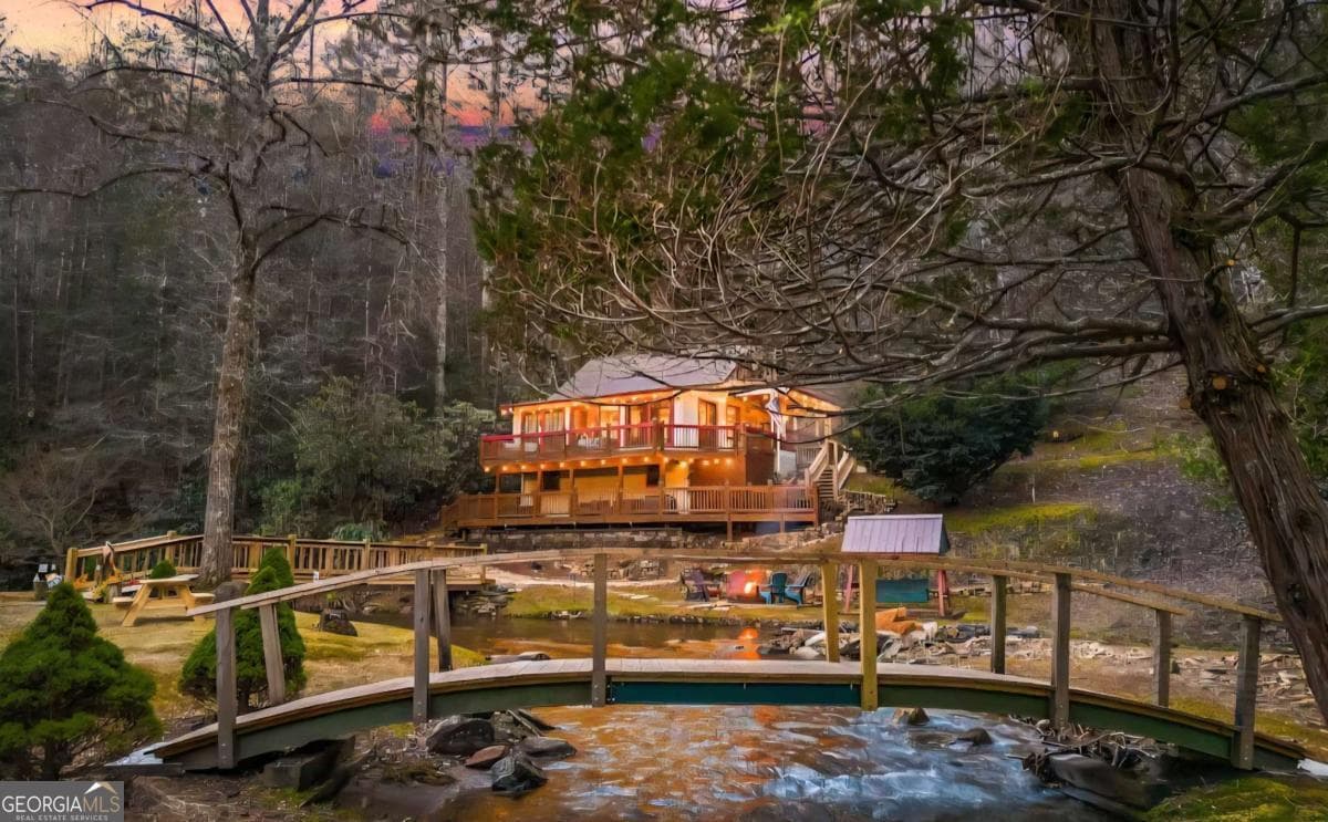 4 bedroom, 2.5 bathroom, 2,016 sq ft cabin,single family residence for sale at 13111 Big Creek Road, Cherry Log, GA 30522 — photo 4