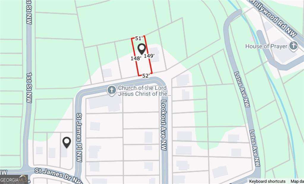 unimproved land for sale at 0 North Circle Drive, Atlanta, GA 30318 — photo 2