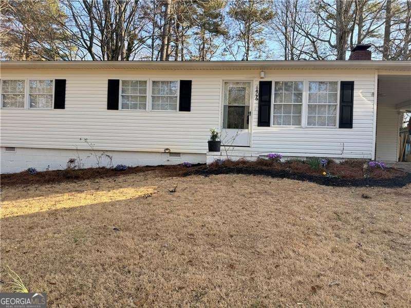 3 bedroom, 2 bathroom, 1,296 sq ft single family residence sold at 1406 Sycamore Drive, Kennesaw, GA 30152