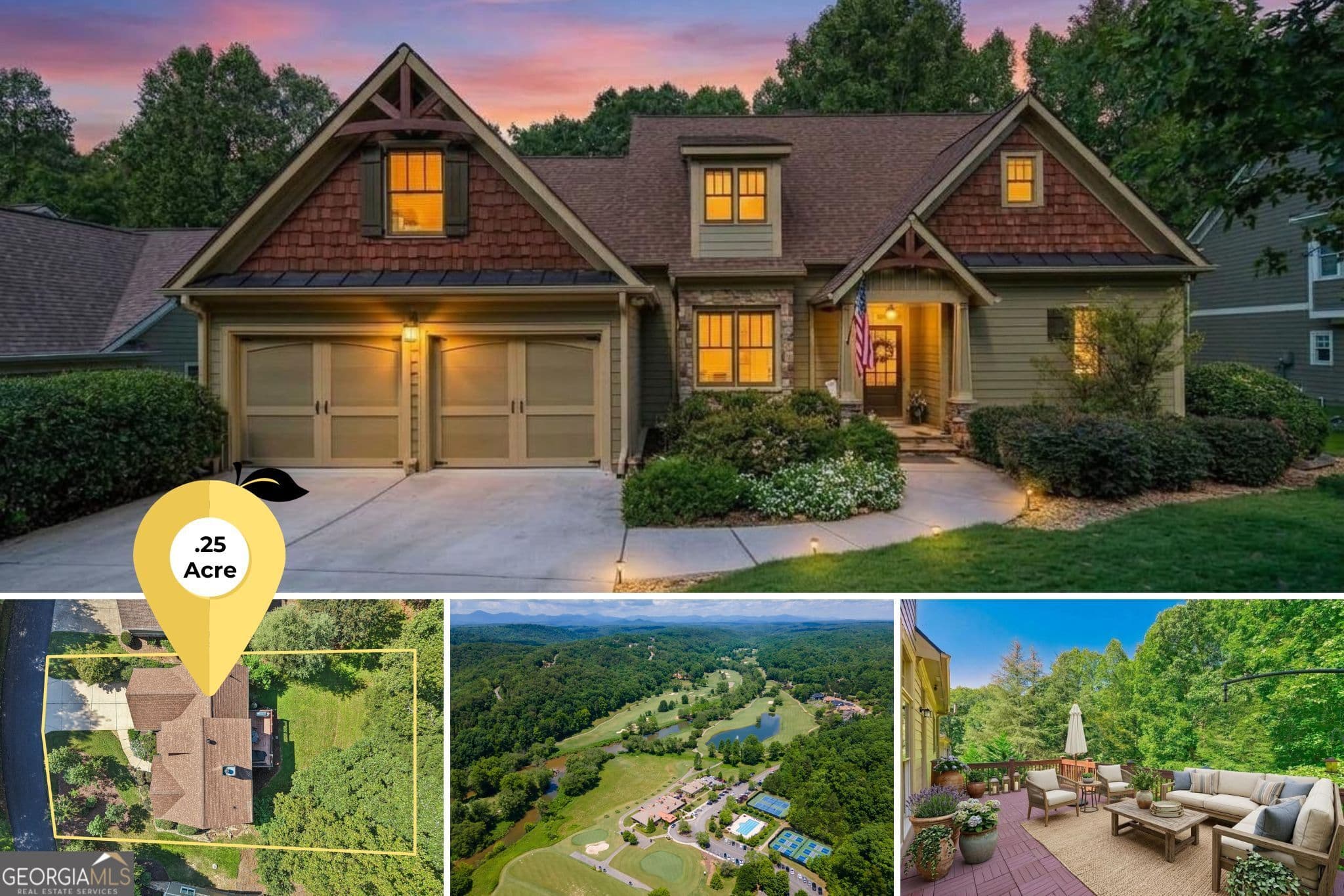 4 bedroom, 4.5 bathroom, 4,000 sq ft single family residence for sale at 202 Cane Mill Lane, Dahlonega, GA 30533 — photo 1 of 94