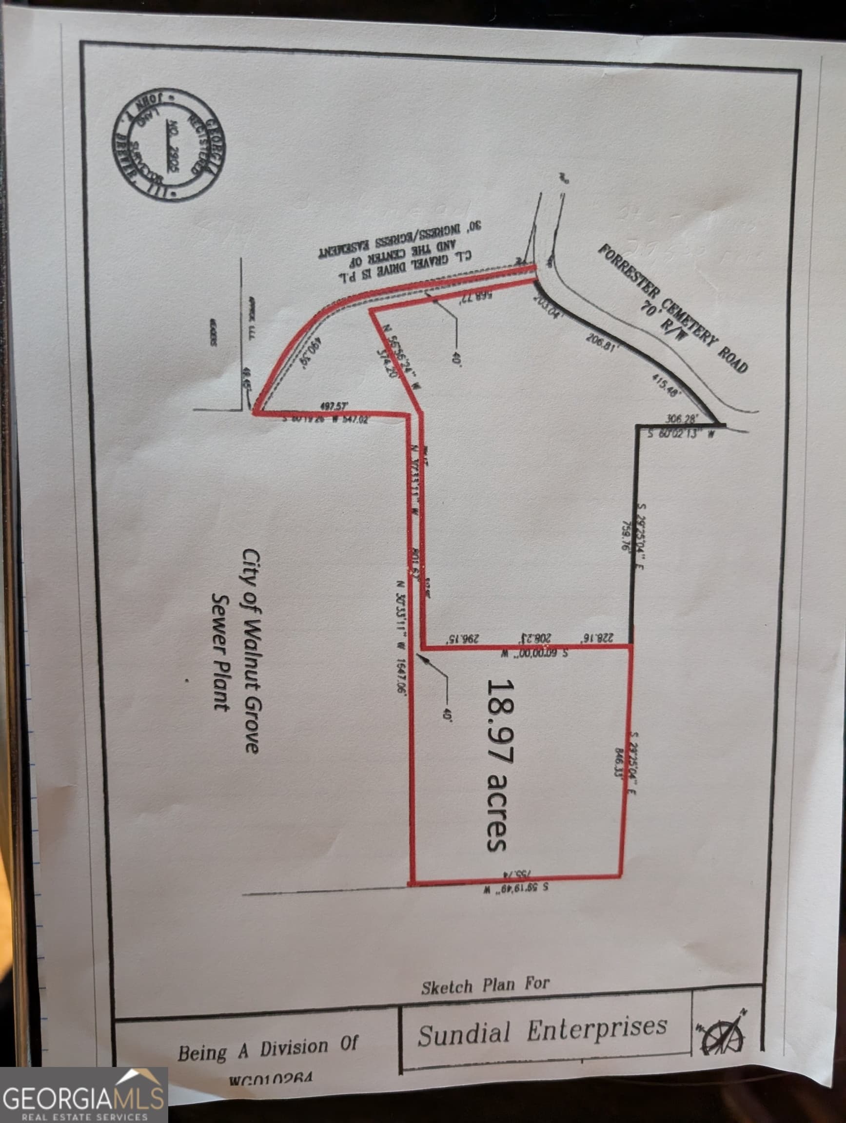 residential lot for sale at 874 Forrester Cemetery Road, Covington, GA 30014 — photo 4