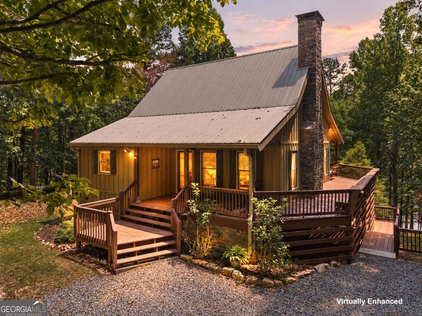 3 bedroom, 3 bathroom, 2,241 sq ft cabin,single family residence for sale at 85 Misty Hollow Ridge, Ellijay, GA 30536 — photo 1 of 69