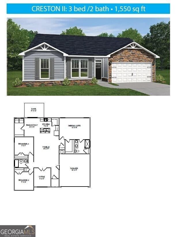 3 bedroom, 2 bathroom, 1,550 sq ft single family residence sold at 196 Rogers Road, Pembroke, GA 31321