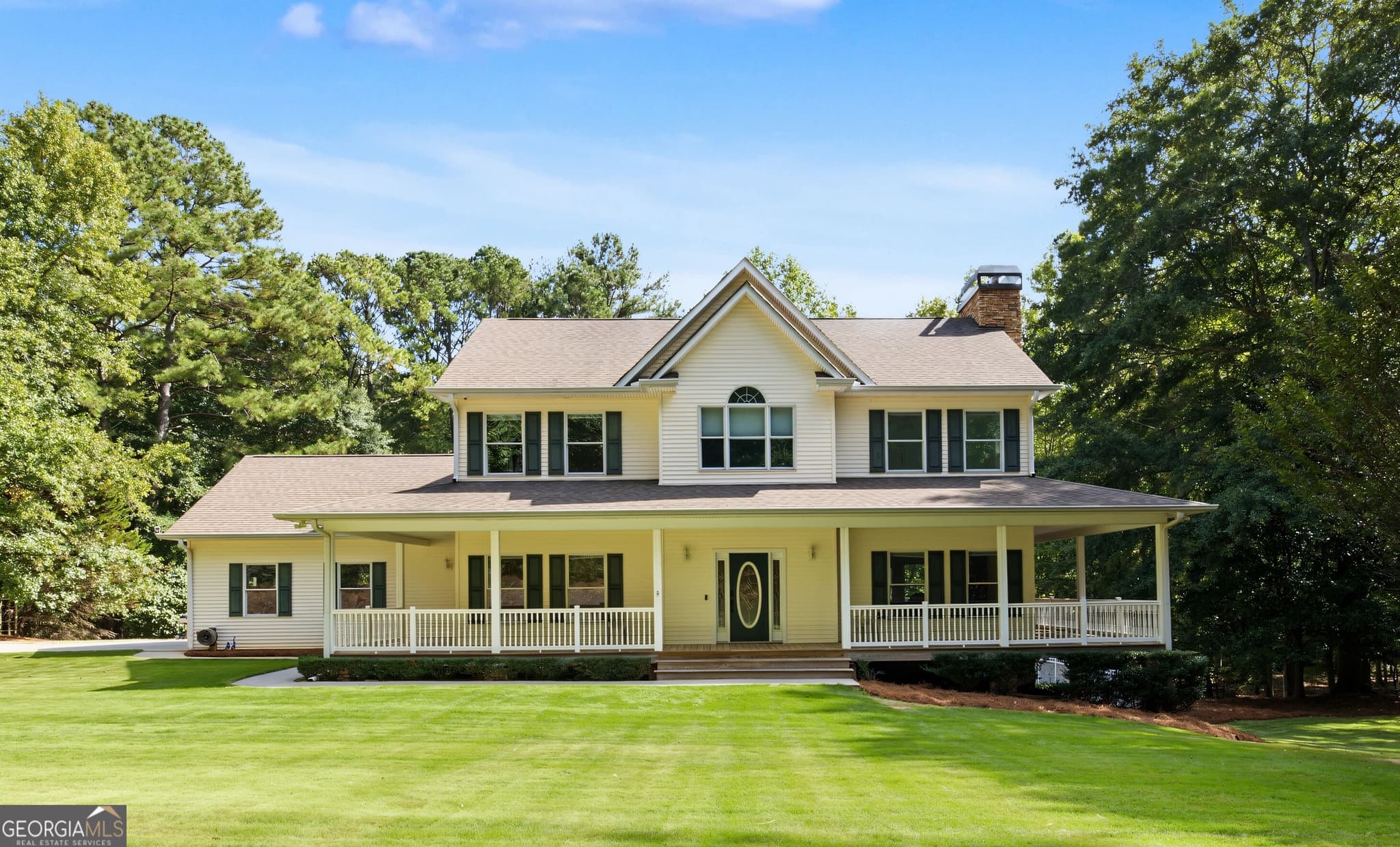 4 bedroom, 3.5 bathroom, 4,068 sq ft single family residence for sale at 174 Sims Road, Tyrone, GA 30290