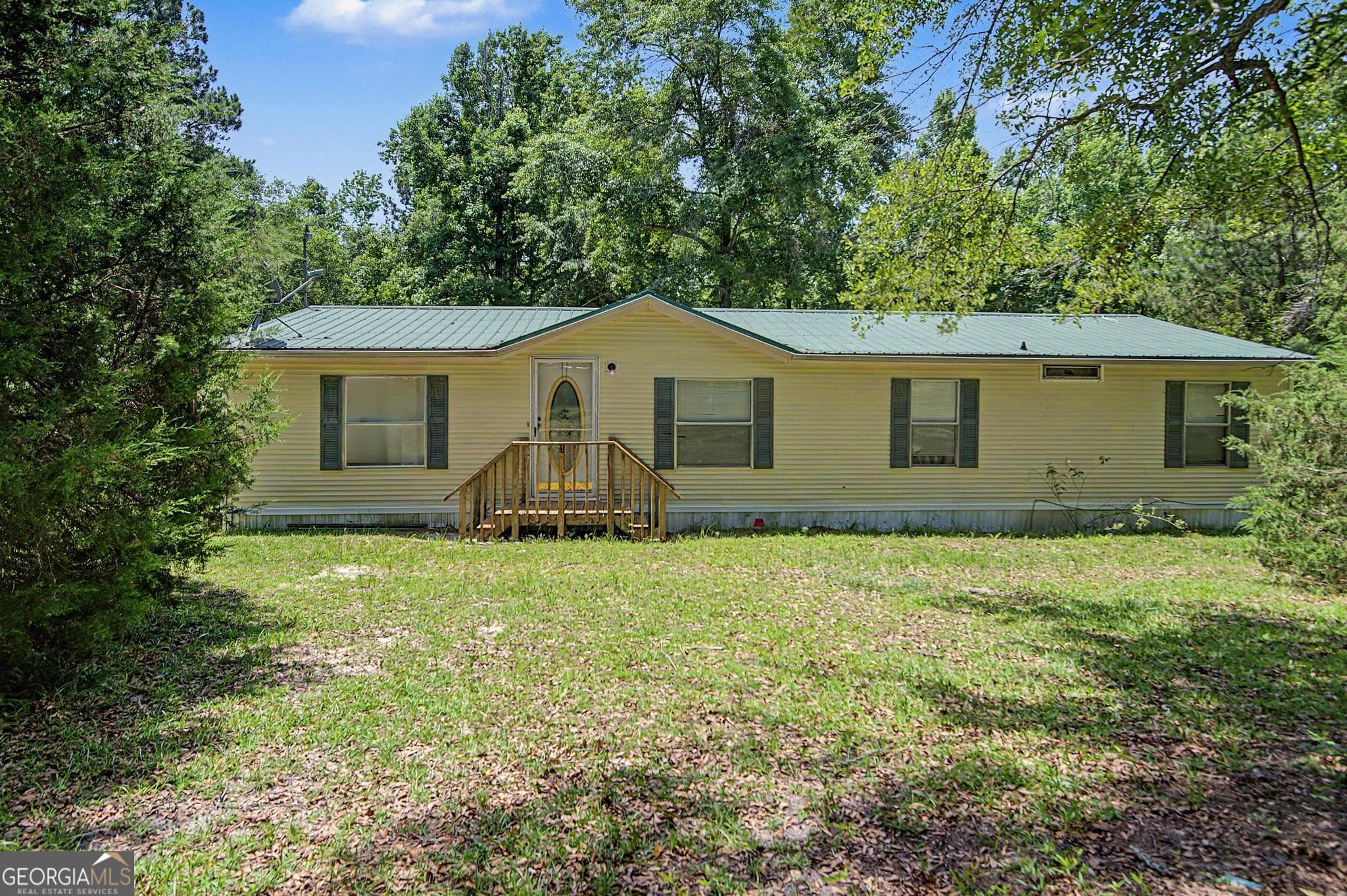 4 bedroom, 2 bathroom, 1,820 sq ft manufactured home,single family residence sold at 1376 Green Fork Church Road, Millen, GA 30442