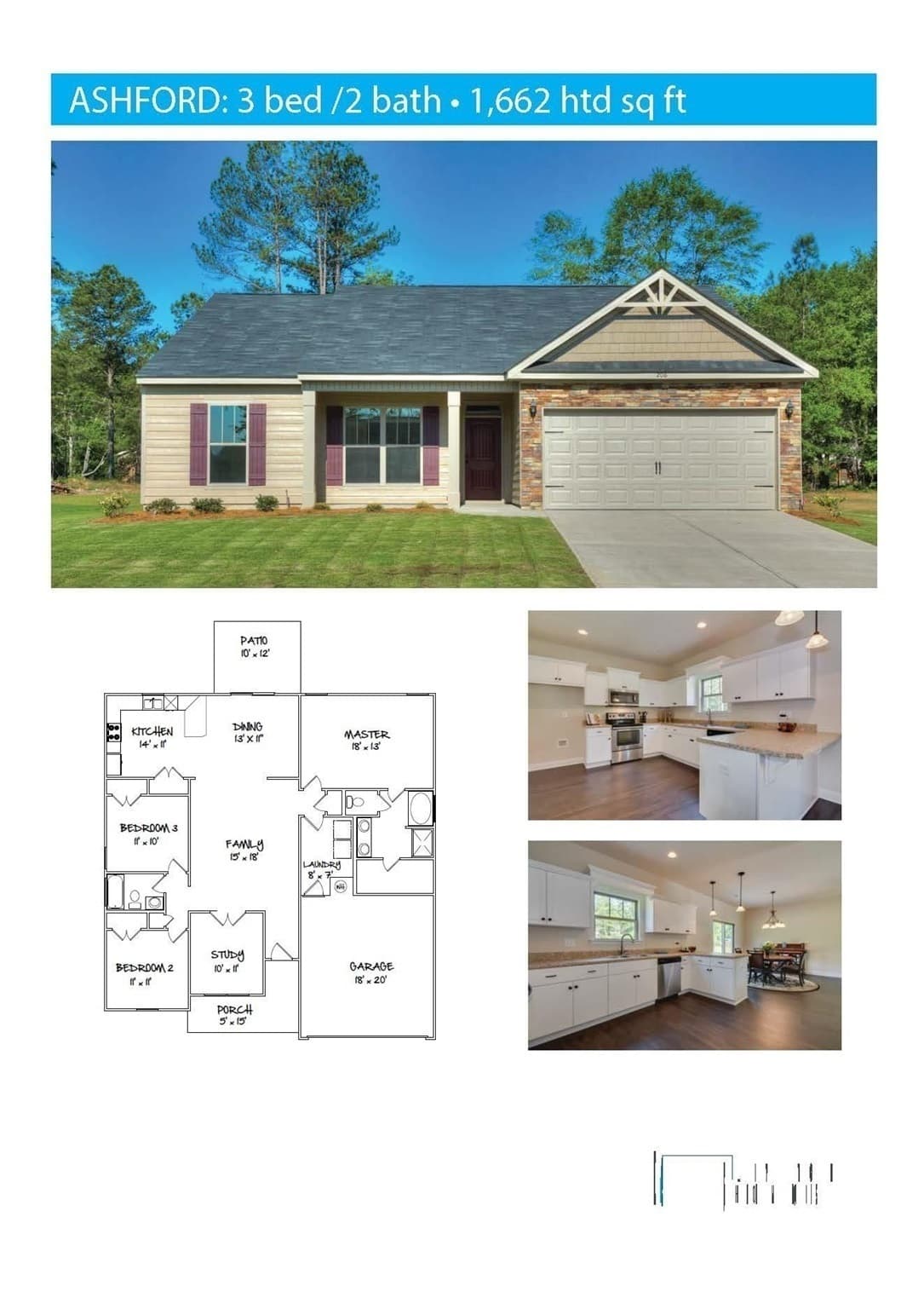 3 bedroom, 2 bathroom, 1,662 sq ft single family residence sold at 150 Foxridge Court LOT 6, Metter, GA 30439