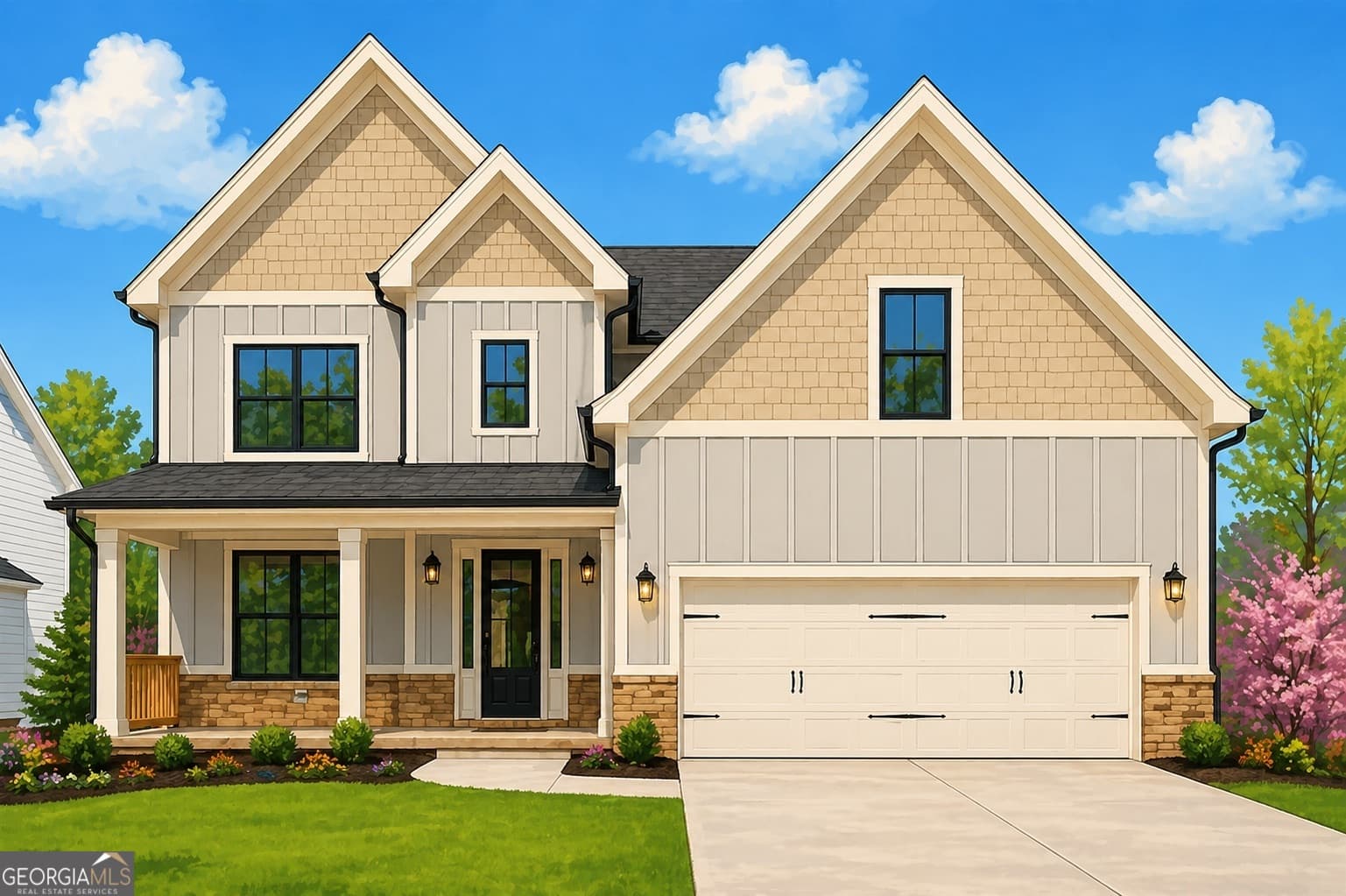4 bedroom, 3 bathroom, 2,050 sq ft single family residence for sale at 29 Bridgestone Way, Cartersville, GA 30120