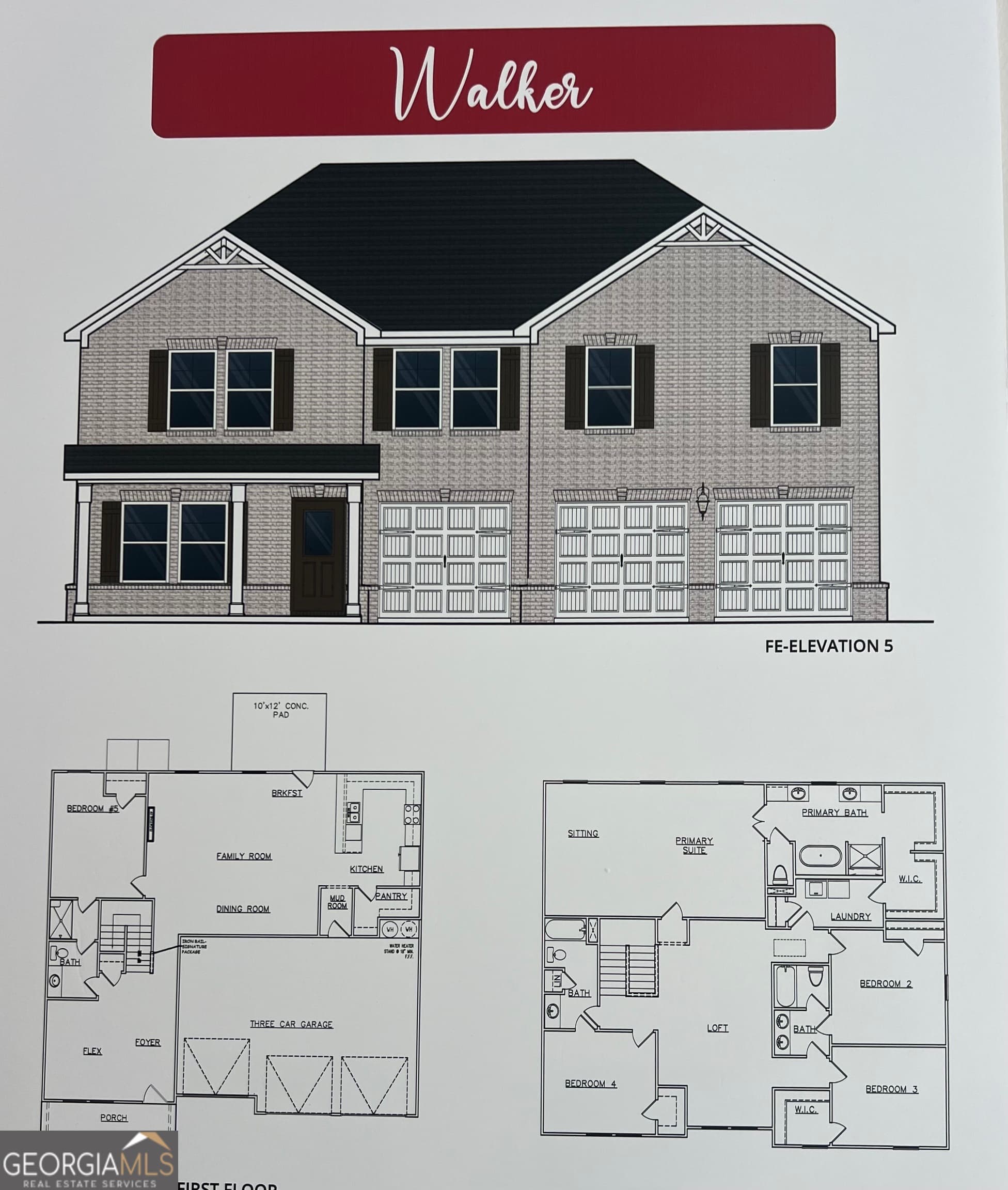 5 bedroom, 4 bathroom, 3,300 sq ft single family residence sold at 357 Jarrett Street, Fairburn, GA 30213