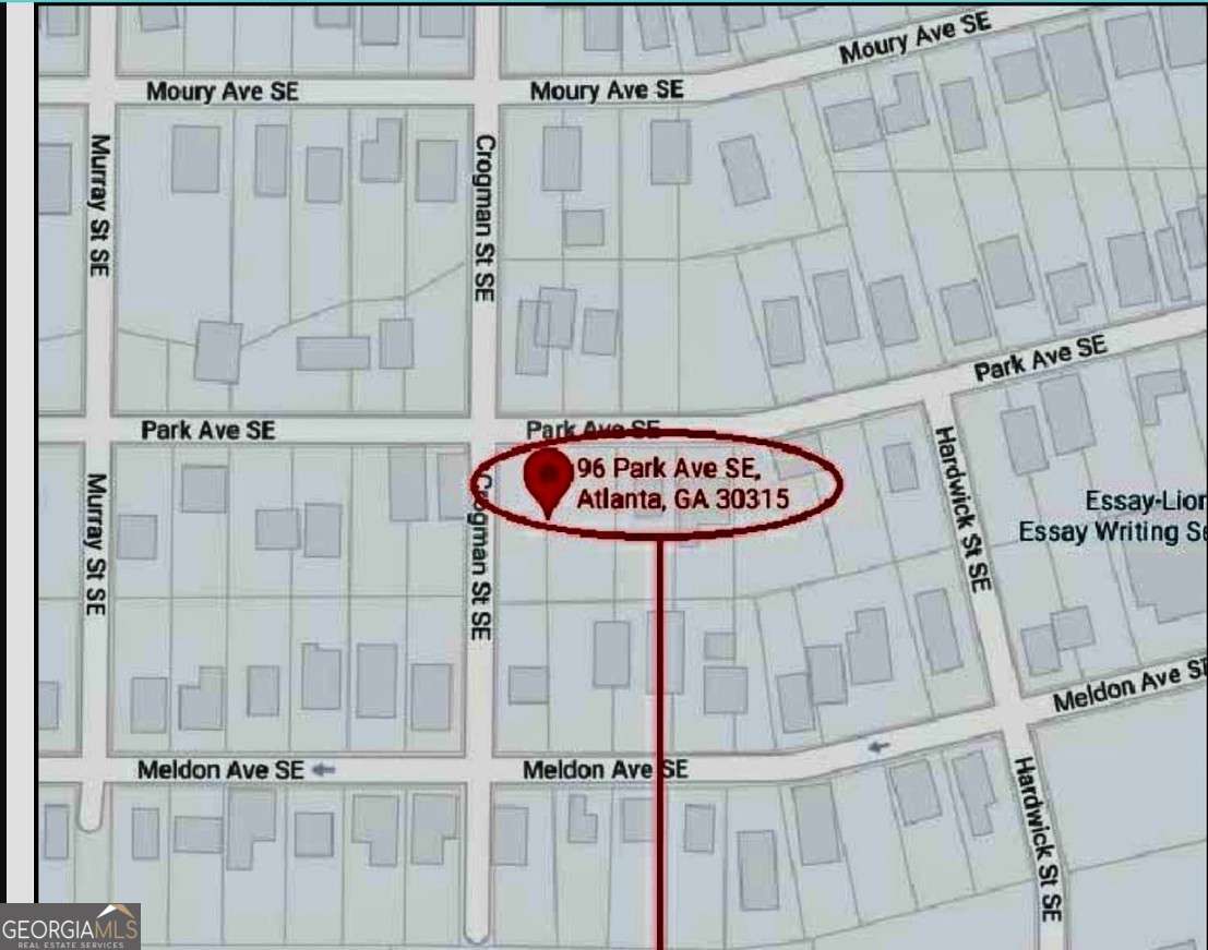 residential lot for sale at 96 Park Avenue, Atlanta, GA 30315 — photo 2
