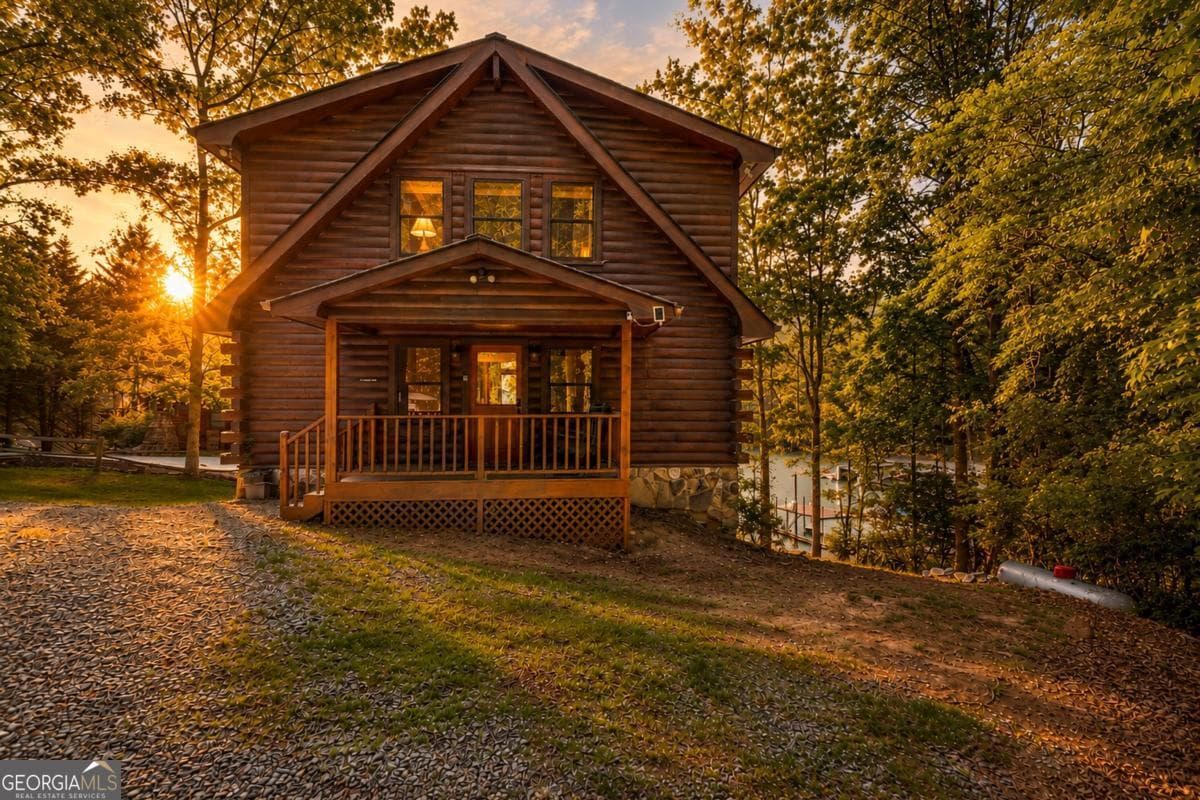 5 bedroom, 3 bathroom, 2,730 sq ft cabin,single family residence for sale at 22 Waterloon Trail 42, Morganton, GA 30560 — photo 2
