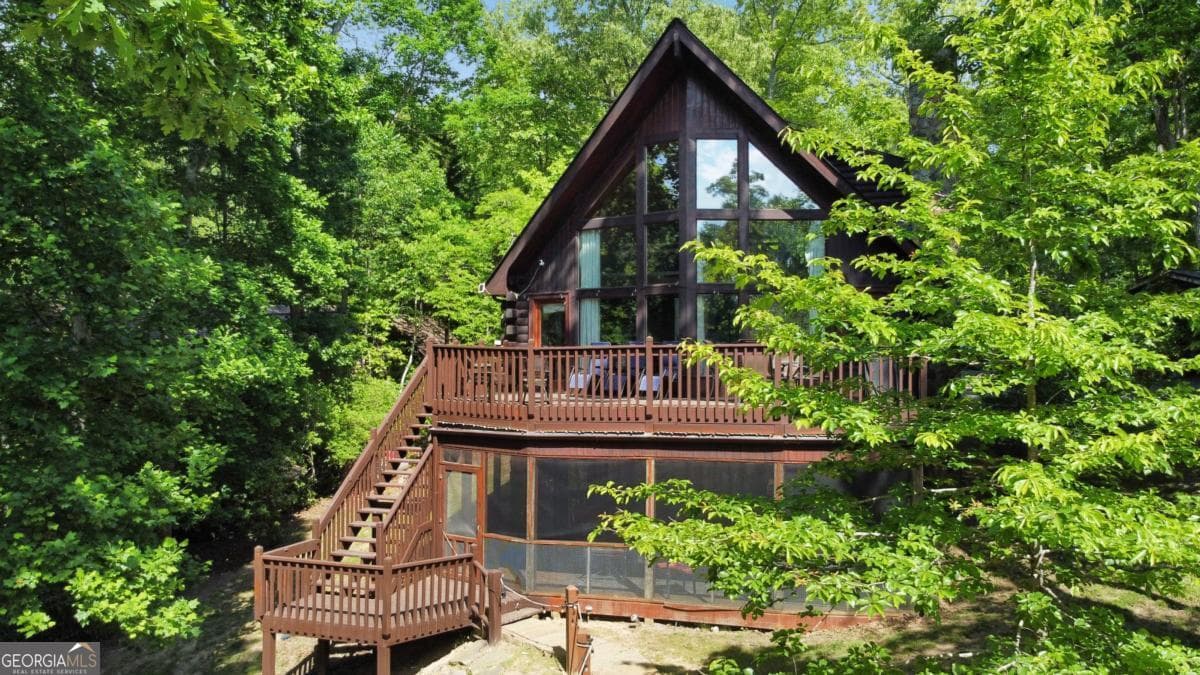 5 bedroom, 3 bathroom, 2,730 sq ft cabin,single family residence for sale at 22 Waterloon Trail 42, Morganton, GA 30560 — photo 7