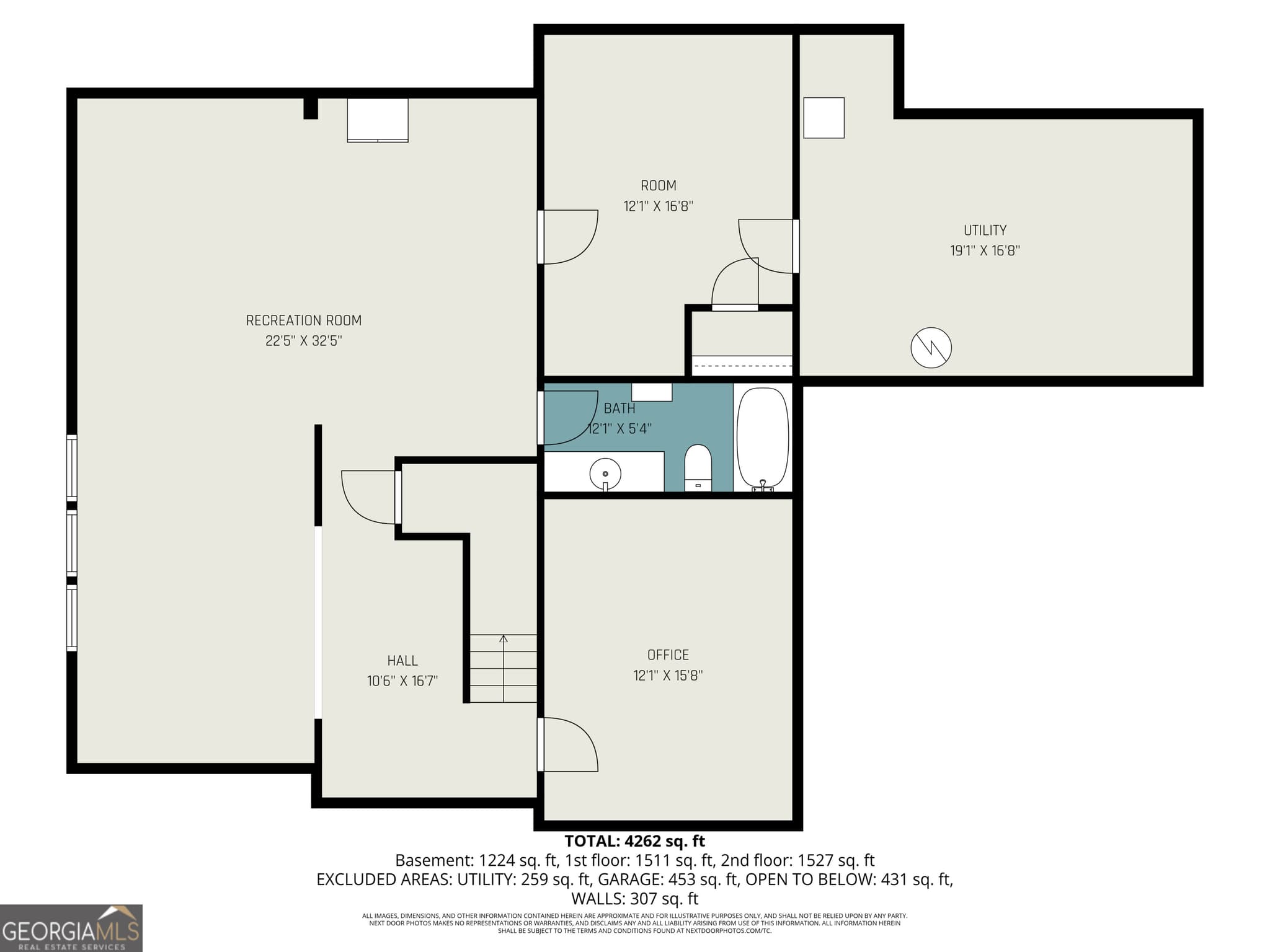 4 bedroom, 4.5 bathroom, 4,514 sq ft single family residence for sale at 4562 Willow Oak Trail, Powder Springs, GA 30127 — photo 5