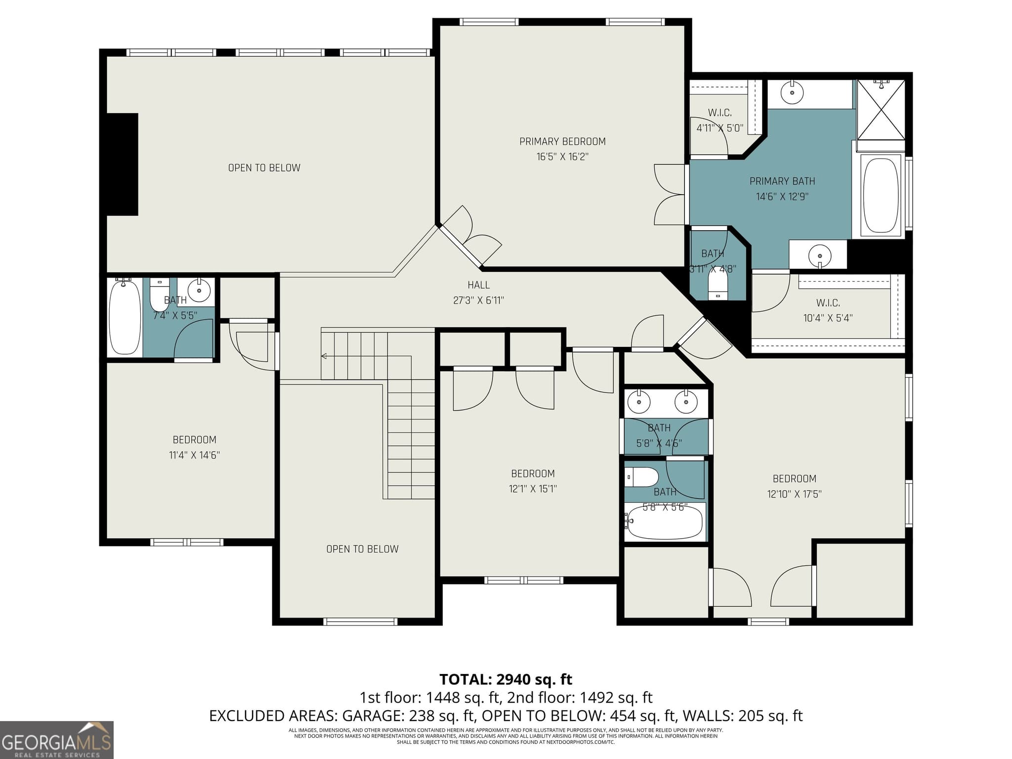 4 bedroom, 4.5 bathroom, 4,514 sq ft single family residence for sale at 4562 Willow Oak Trail, Powder Springs, GA 30127 — photo 4