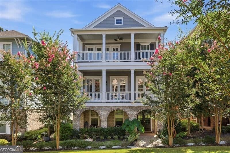 4 bedroom, 3.5 bathroom, 3,196 sq ft single family residence for sale at 227 Haverstock Court, Marietta, GA 30060 — photo 1 of 39
