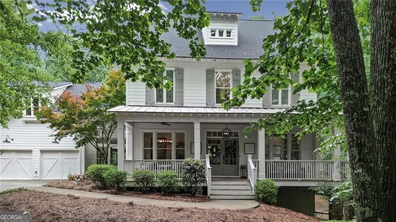 6 bedroom, 5 bathroom, 4,825 sq ft single family residence sold at 4025 Little Falls Drive, Cumming, GA 30041