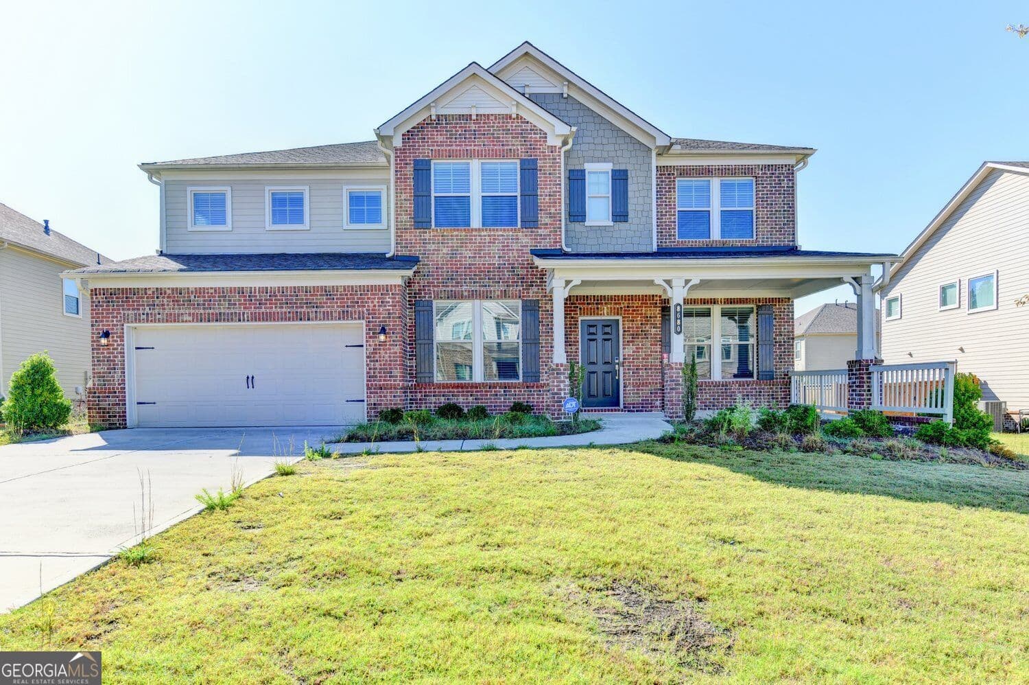 5 bedroom, 4.5 bathroom, 3,756 sq ft single family residence for sale at 8680 Shipton Circle, Ball Ground, GA 30107 — photo 1 of 82