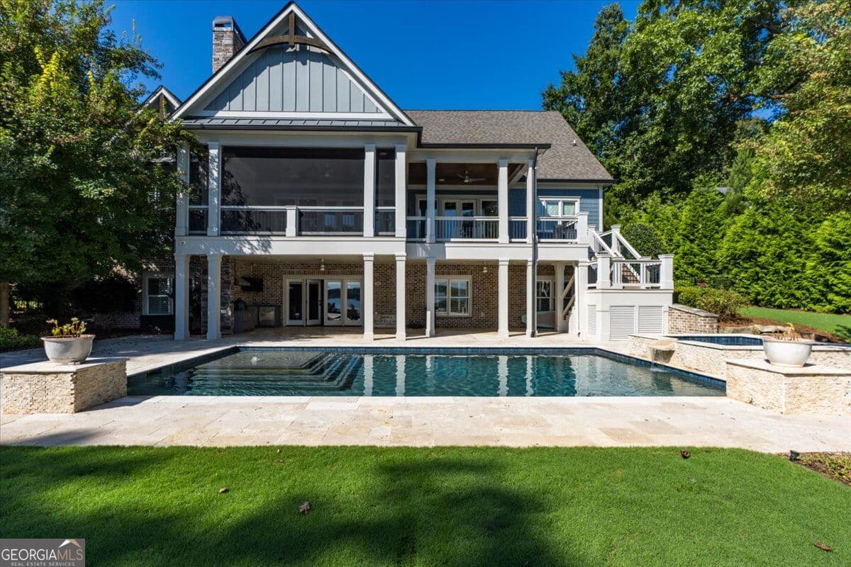 5 bedroom, 4.5 bathroom, 5,628 sq ft single family residence for sale at 166 Waters Edge Drive, Eatonton, GA 31024 — photo 3