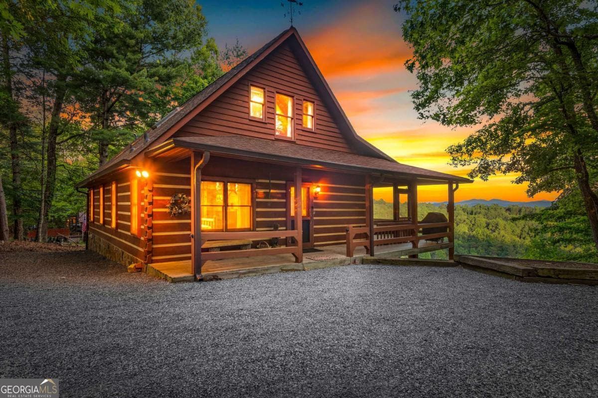 2 bedroom, 2 bathroom, 2,346 sq ft cabin,single family residence for sale at 1289 My Mountain Road, Morganton, GA 30560 — photo 1 of 68