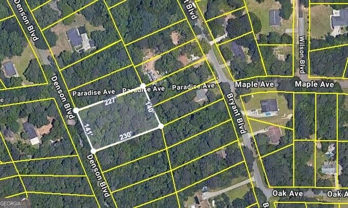 residential lot for sale at 5588 Denson Boulevard, Morrow, GA 30260 — photo 1 of 3
