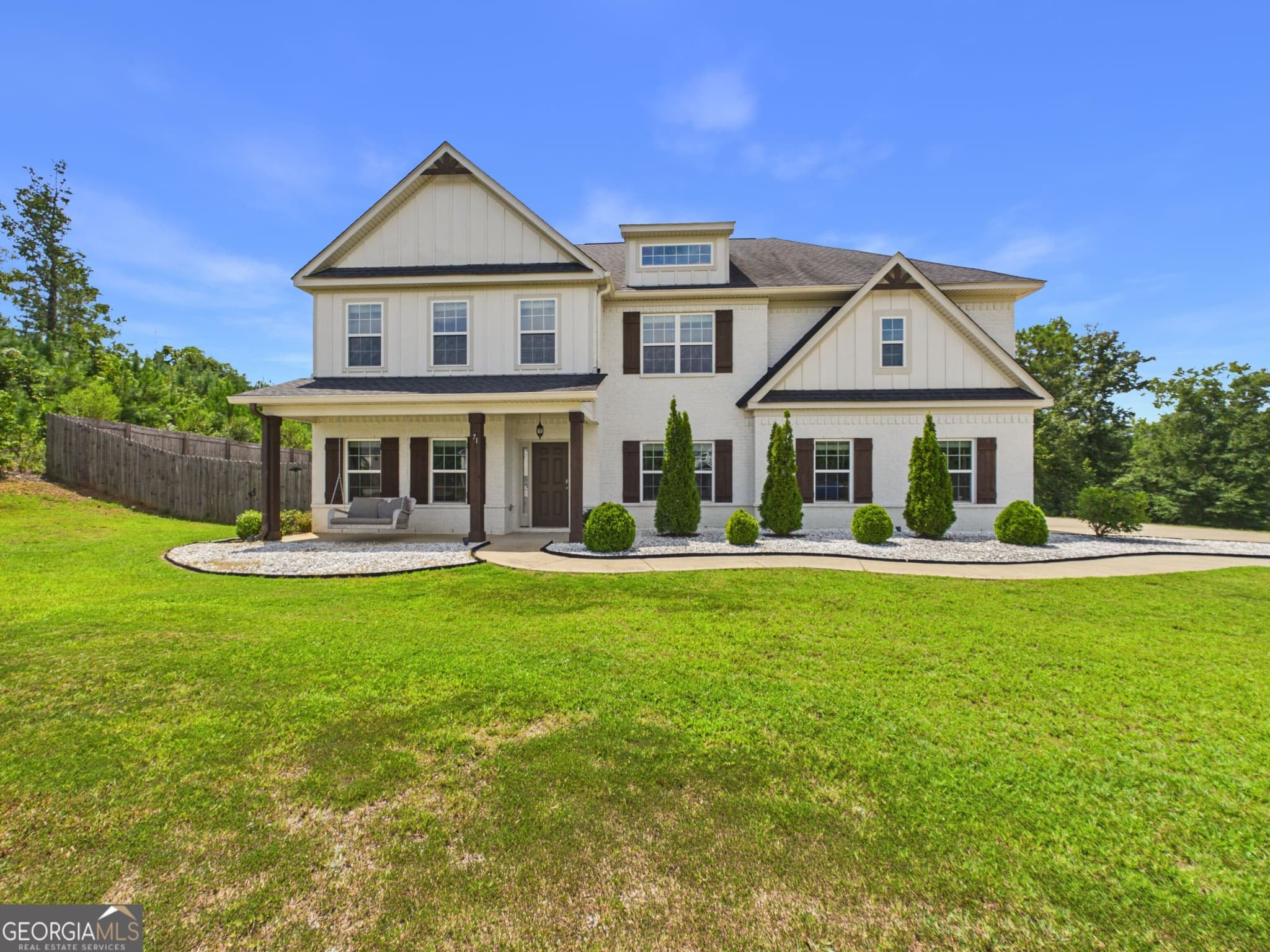 5 bedroom, 4.5 bathroom single family residence for sale at 71 Hart Preserve Drive, Fortson, GA 31808