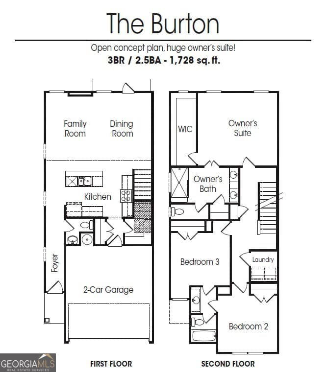 3 bedroom, 2.5 bathroom, 1,728 sq ft townhouse for sale at 2655 High View Court, Decatur, GA 30035 — photo 2