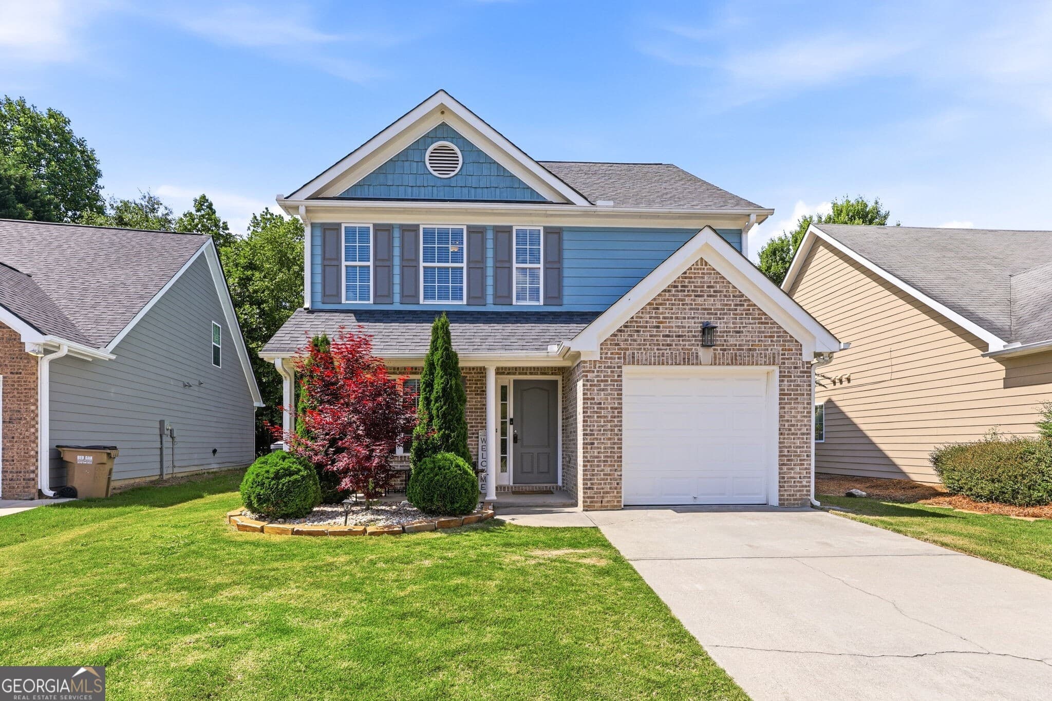 3 bedroom, 3 bathroom, 1,609 sq ft single family residence sold at 6825 White Walnut Way, Braselton, GA 30517