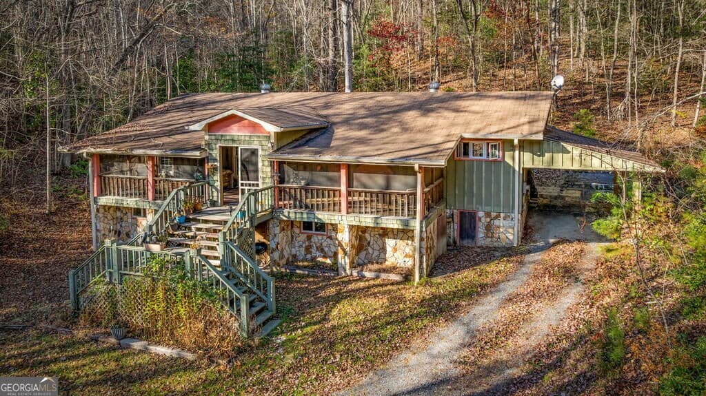 2 bedroom, 2 bathroom, 1,320 sq ft cabin,single family residence for sale at 1.5 ACRE Bullen Gap Road, Blue Ridge, GA 30513 — photo 3