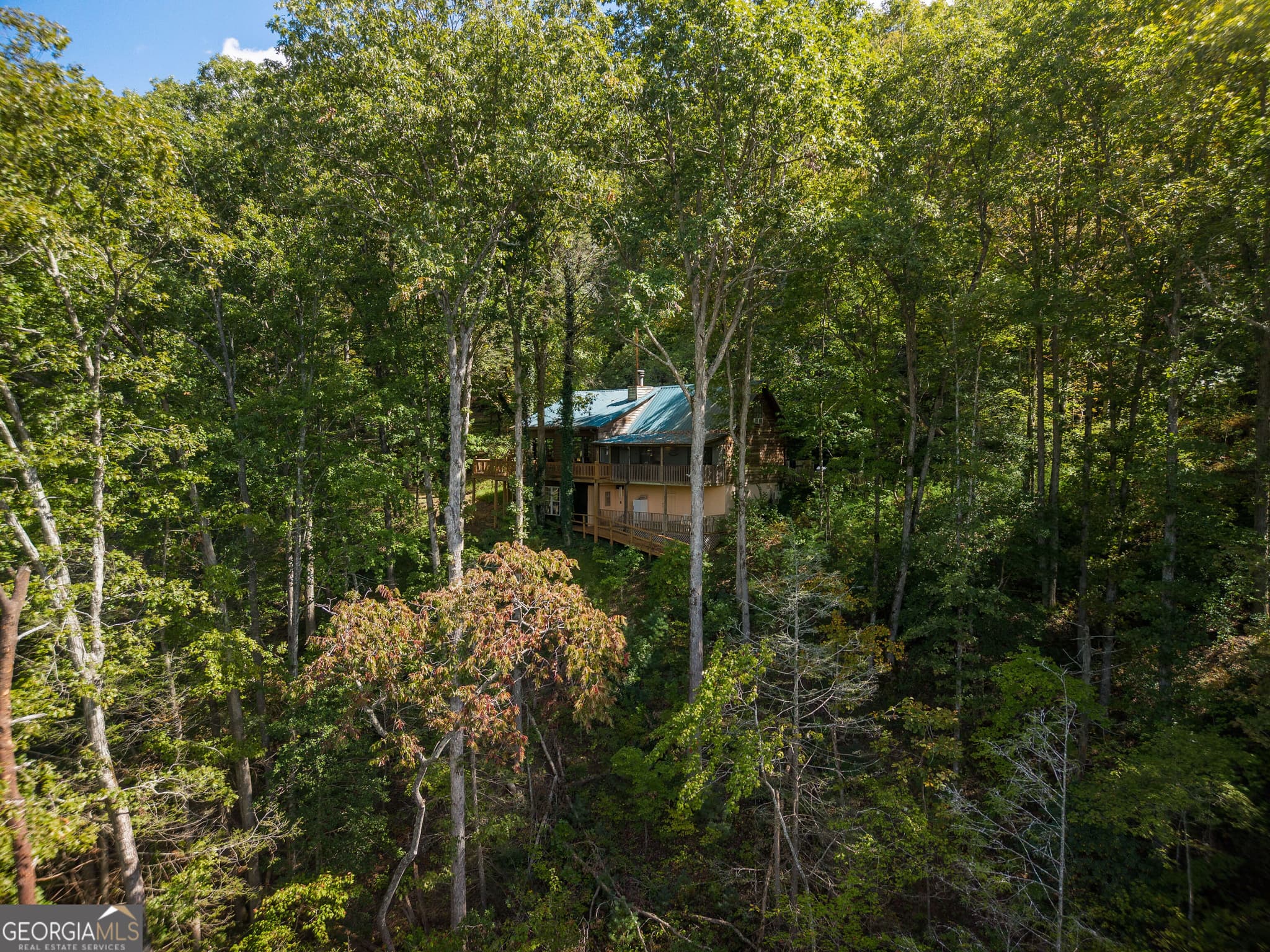 3 bedroom, 2.5 bathroom, 2,666 sq ft cabin,single family residence for sale at 808 Mill Stone Mountain Lane, Blue Ridge, GA 30513 — photo 1 of 44