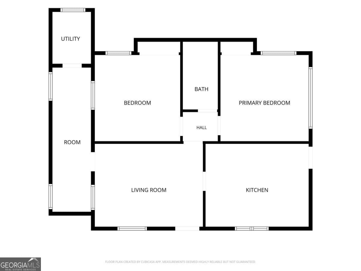 2 bedroom, 1 bathroom, 778 sq ft single family residence for sale at 7 W Butler Street, Rome, GA 30165 — photo 3