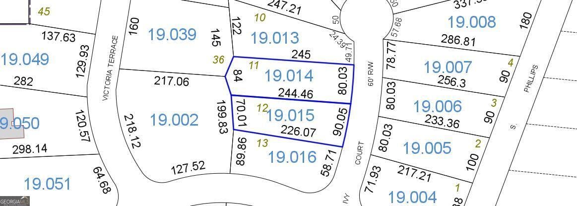 residential lot for sale at 619 & 629 Ivy Court, Lanett, AL 36863 — photo 4