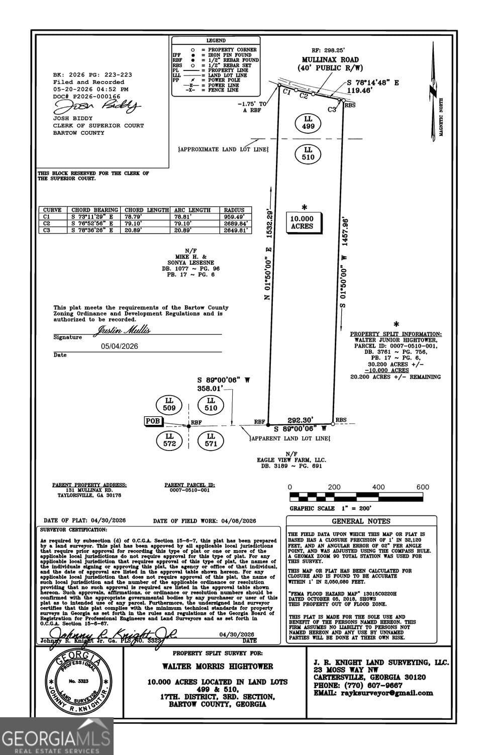 residential lot for sale at 0 Mullinax Road, Taylorsville, GA 30178 — photo 4
