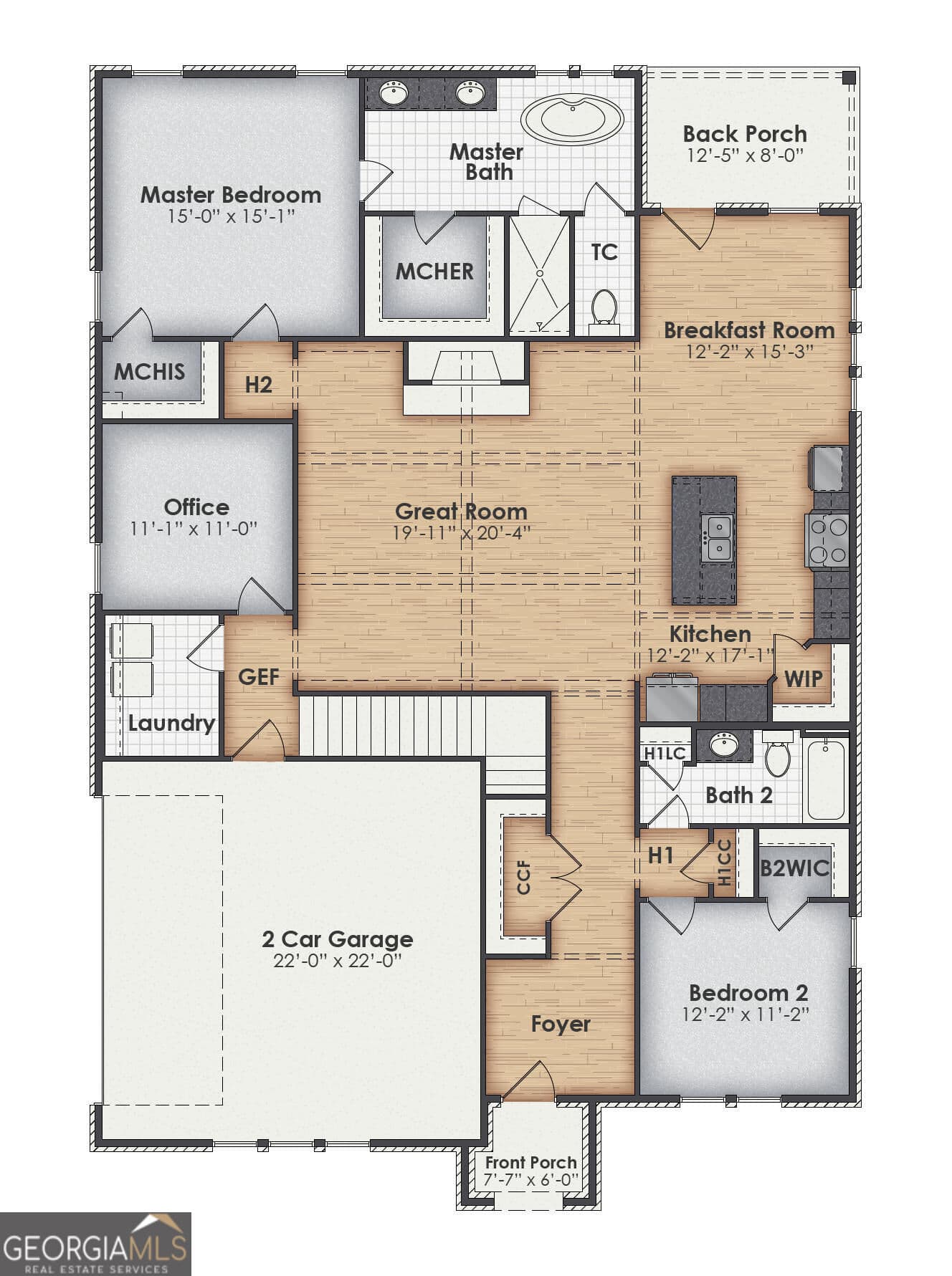 4 bedroom, 3 bathroom, 2,981 sq ft single family residence for sale at LOT 16 High Pointe, Lagrange, GA 30241 — photo 2