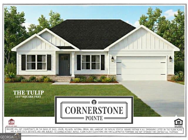 3 bedroom, 2 bathroom, 1,317 sq ft single family residence for sale at 112 Landmark Circle LOT 51, Statesboro, GA 30458