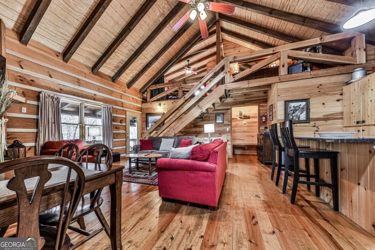 3 bedroom, 6 bathroom, 2,574 sq ft cabin,single family residence for sale at 245 Weeks Creek Road, Blue Ridge, GA 30513 — photo 4