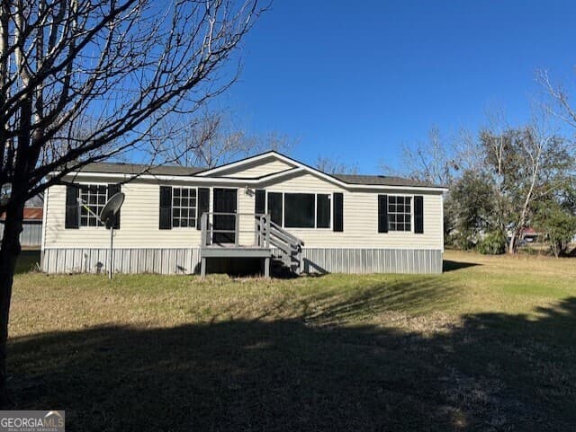 3 bedroom, 2 bathroom, 1,232 sq ft mobile home sold at 113 Roundtree Street, Portal, GA 30450