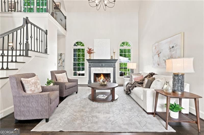 6 bedroom, 4.5 bathroom, 6,802 sq ft single family residence for sale at 945 Waters Reach Court, Alpharetta, GA 30022 — photo 9